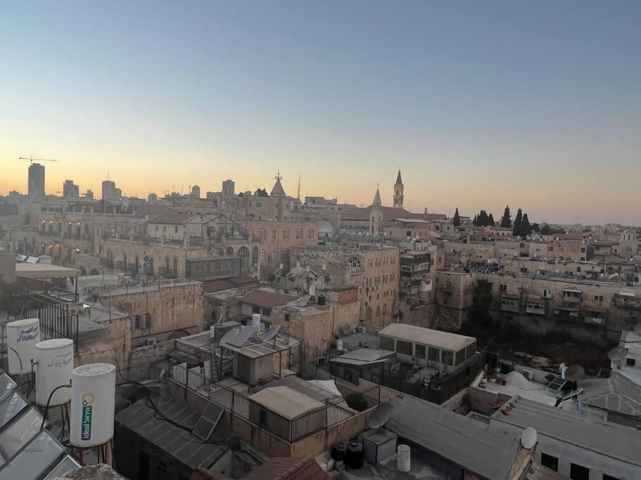 Very Nice Apartment With View Of All The Old City 예루살렘 외부 사진